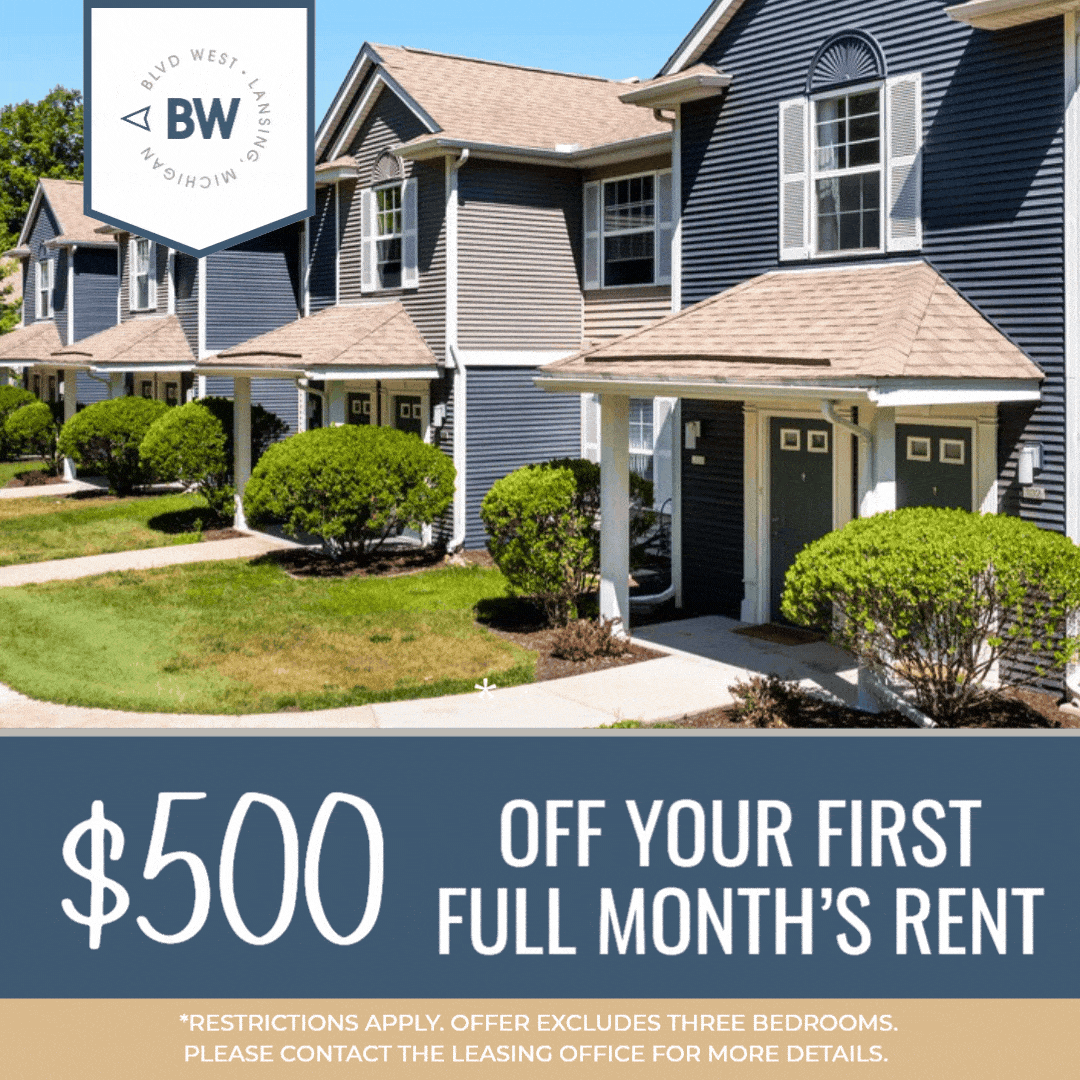 BLVD West $500 Off First Full Month's Rent Special